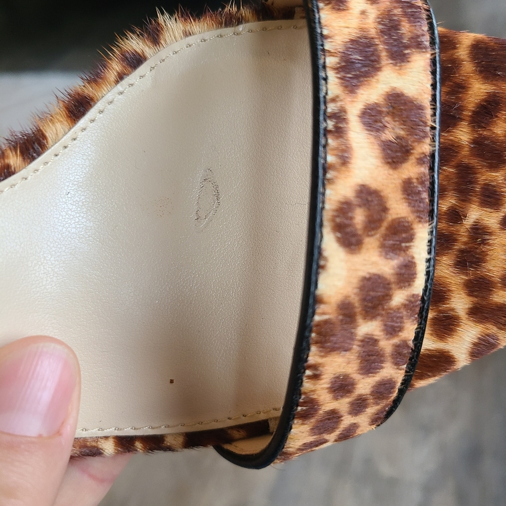 Vince Camuto Leopard Print Heels - Picture 3 of 6